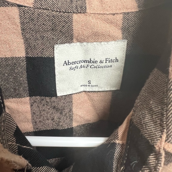 Abercrombie Plaid Flannel Button Down - Picture 2 of 2